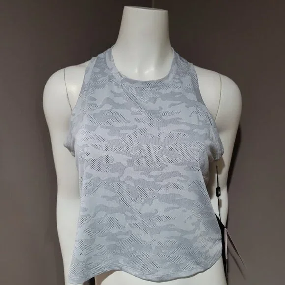 Spyder Camouflage Cropped Tank Top Size X-Large - Picture 2 of 8